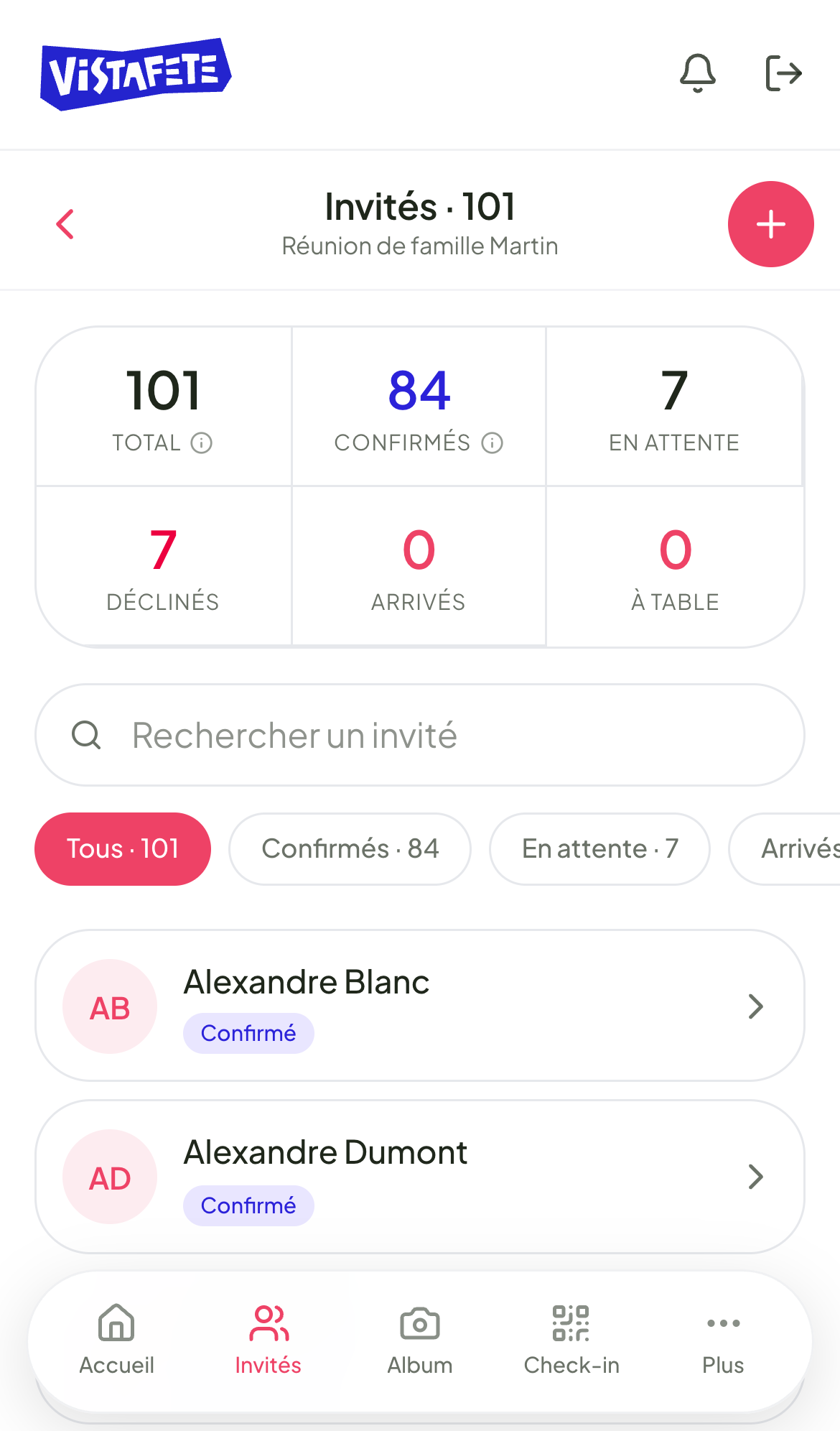 Une réponse par foyer